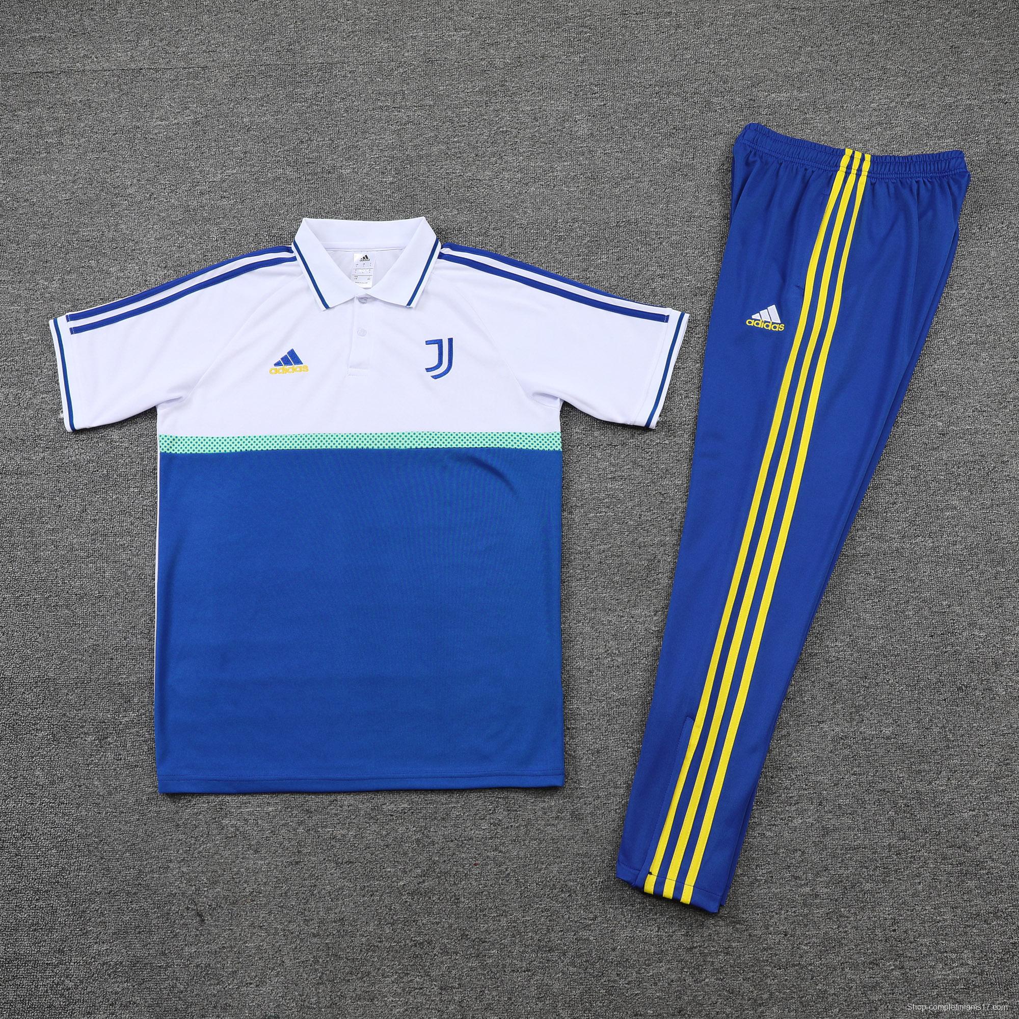 Juventus POLO kit blue and white (not sold separately)