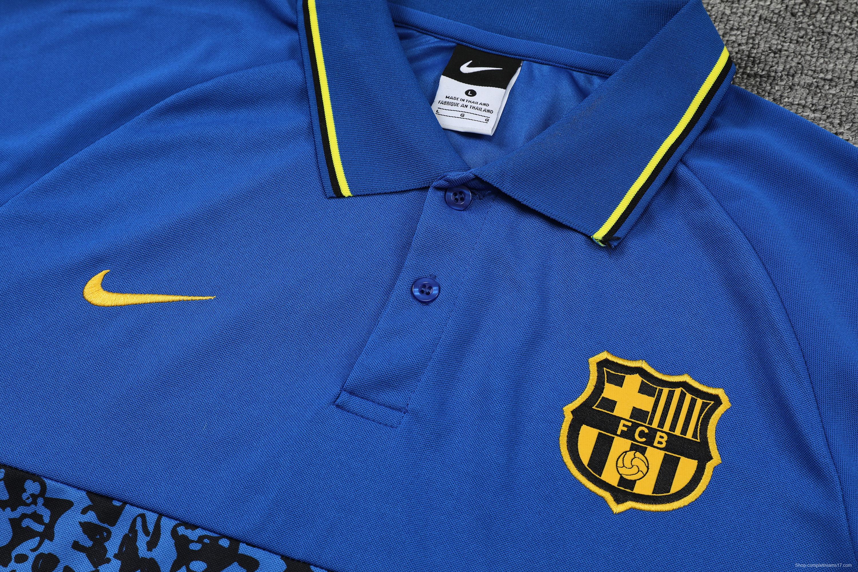 Barcelona POLO kit dark blue (not supported to be sold separately)