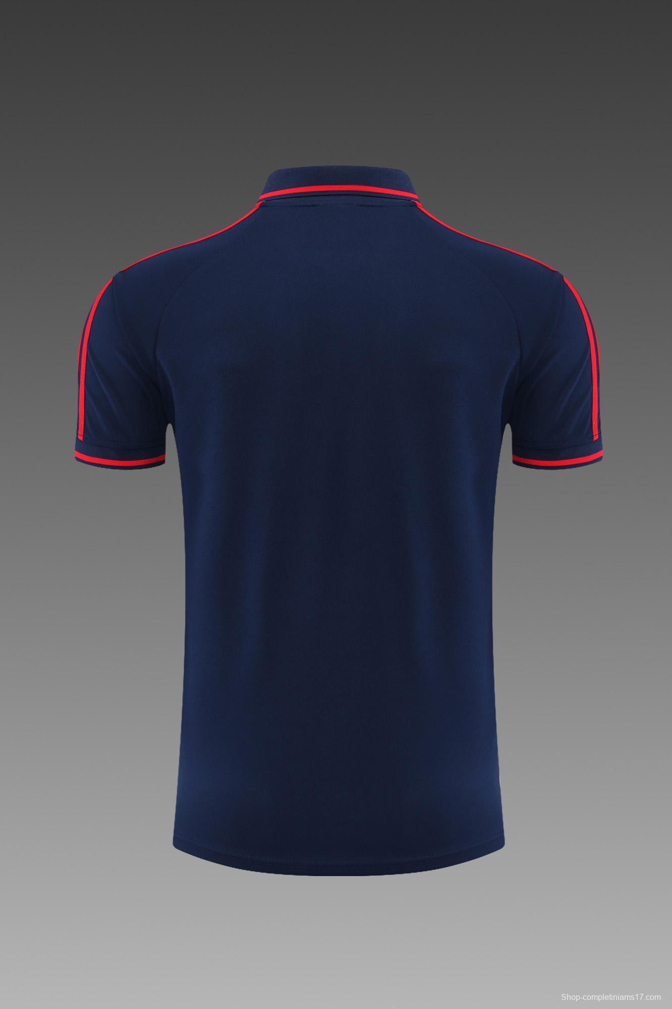 Bayern Munich POLO kit dark blue and red stripes (not supported to be sold separately)