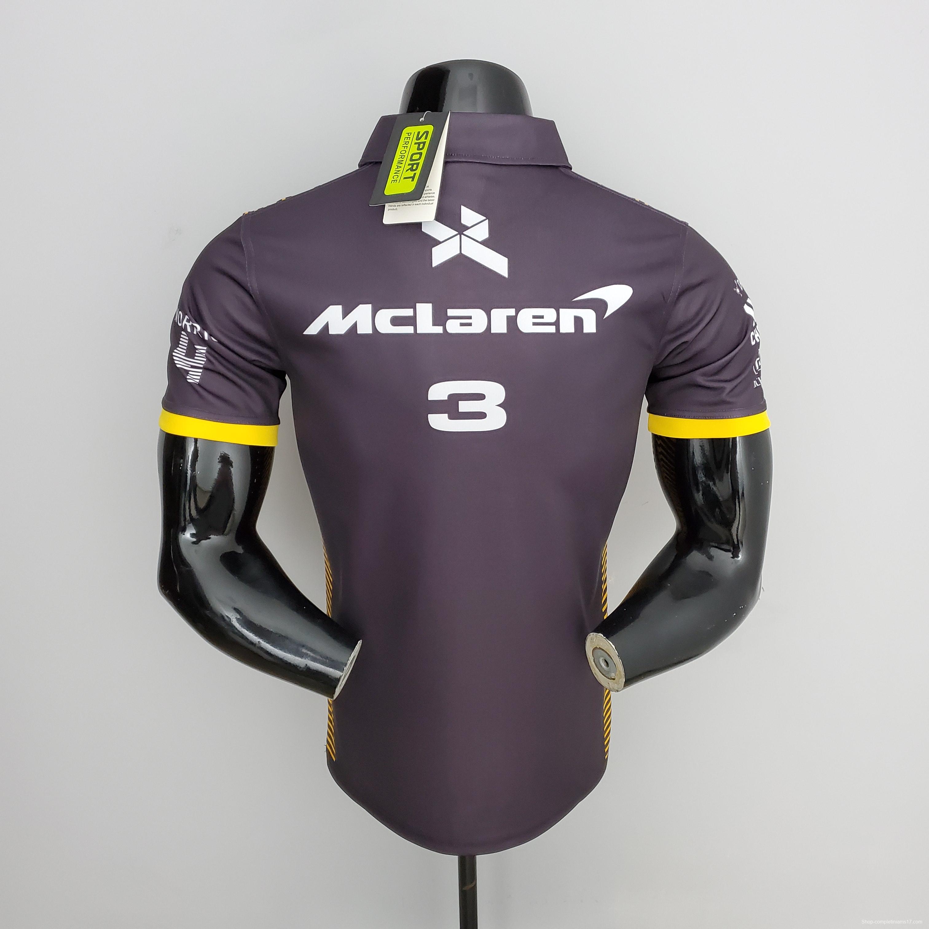 F1 Formula One 2022 McLaren Polo S-5XL