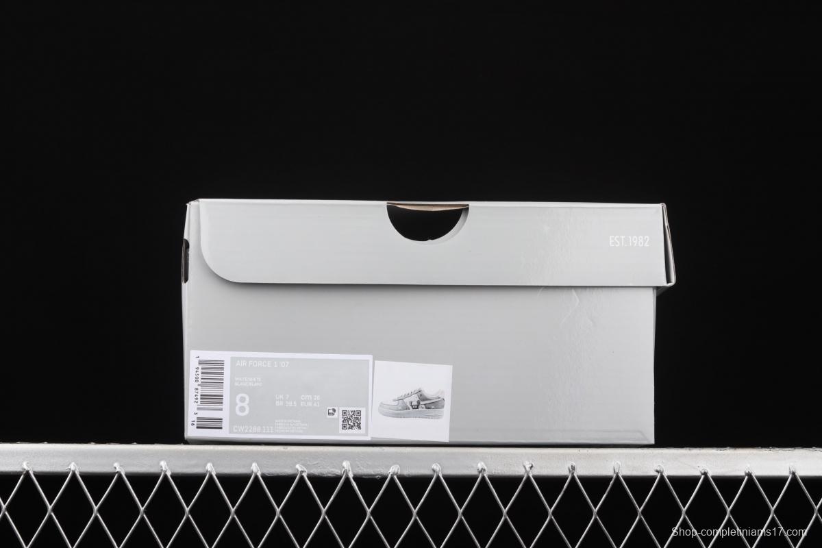Kaws x NIKE Air Force 1 Low co-branded low top casual board shoes CW2288-111,