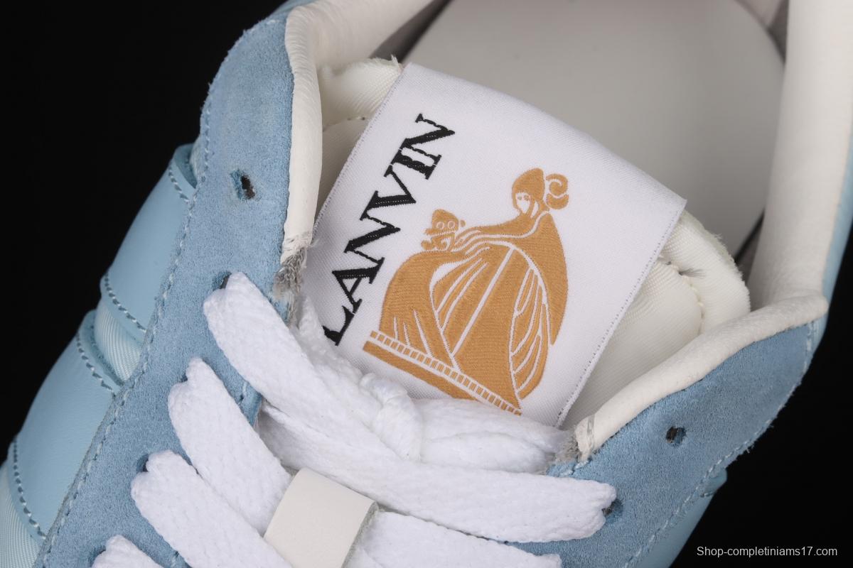 Lanvin Bumper French classic luxury brand Langfan retro leisure sneakers