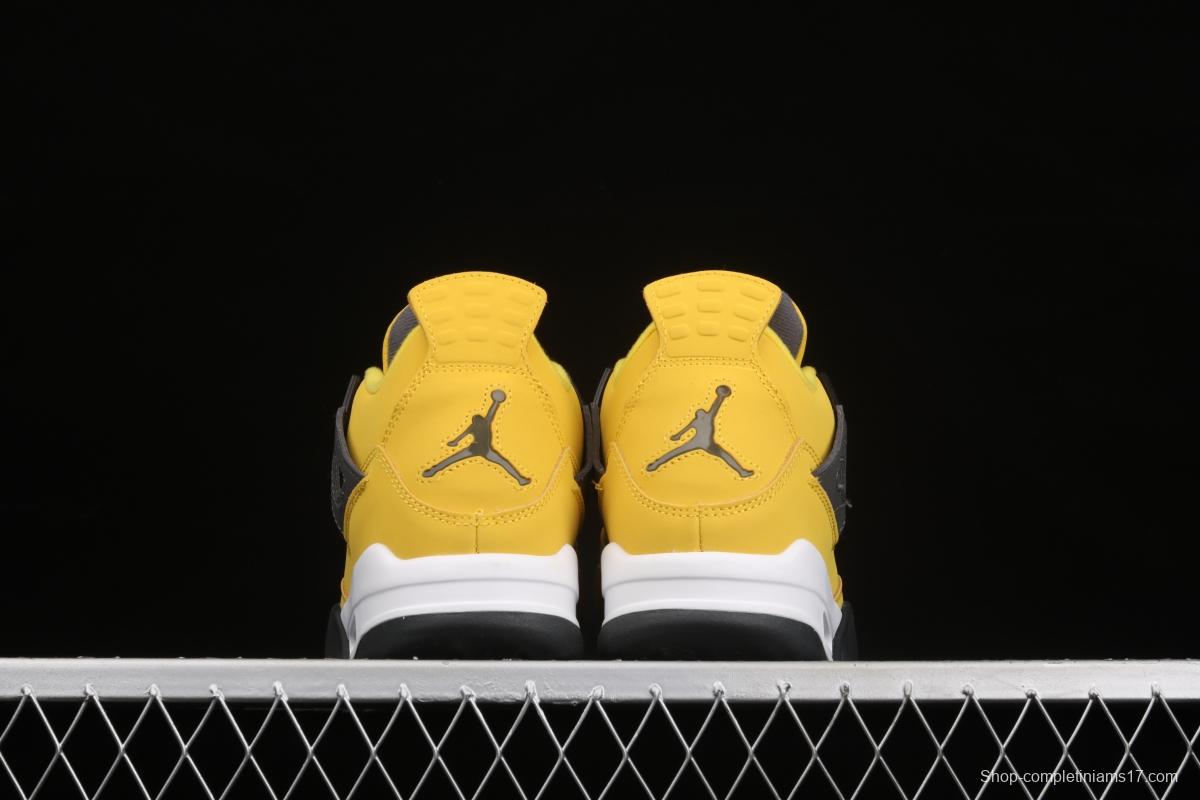 Air Jordan 4 Lightning Yellow Battery 314254-702