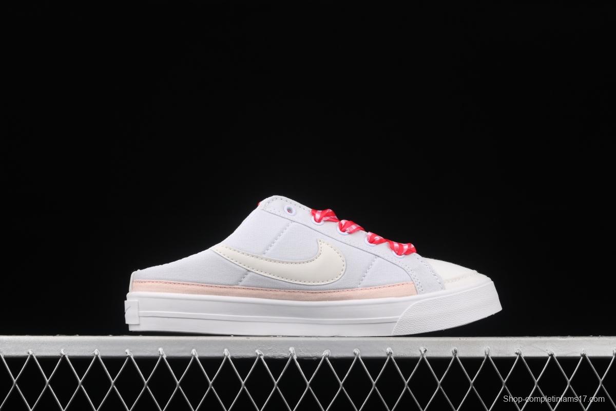 NIKE Court Legacy Mule classic retro fashion street canvas leisure half-drag DJ5058-011