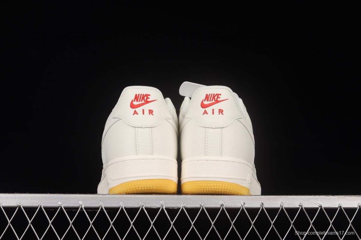 NIKE Air Force 1x 07 Low beige yellow Phoenix Suns city limited low-top casual board shoes HQ8863-996