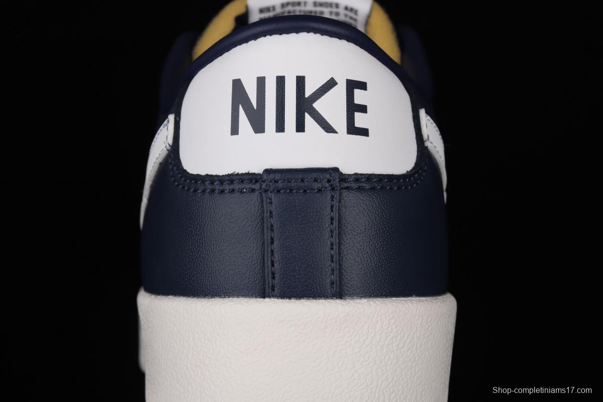 NIKE Blazer Low Prm Trail Blazers leather skateboard shoes DA6364-400
