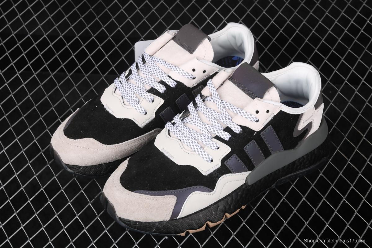 Adidas Nite Jogger 2019 Boost BD7936 3M reflective vintage running shoes