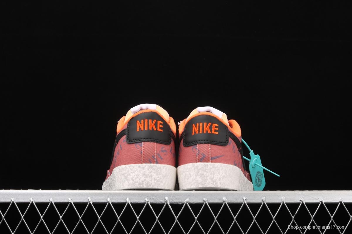 NIKE Blazer Low QS HH Trail Blazers low-top casual board shoes KB6806-004