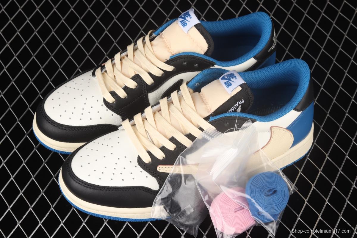 STTravis Scott x Air Jordan 1 High OG Lightning inverted low side DM7866-140