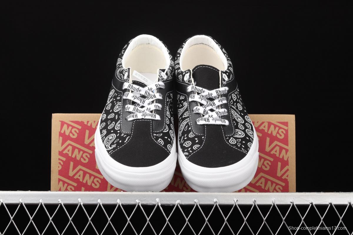 Vans Bold Ni cashew flower printed pattern low-top skateboard shoes VN0A3WLP038