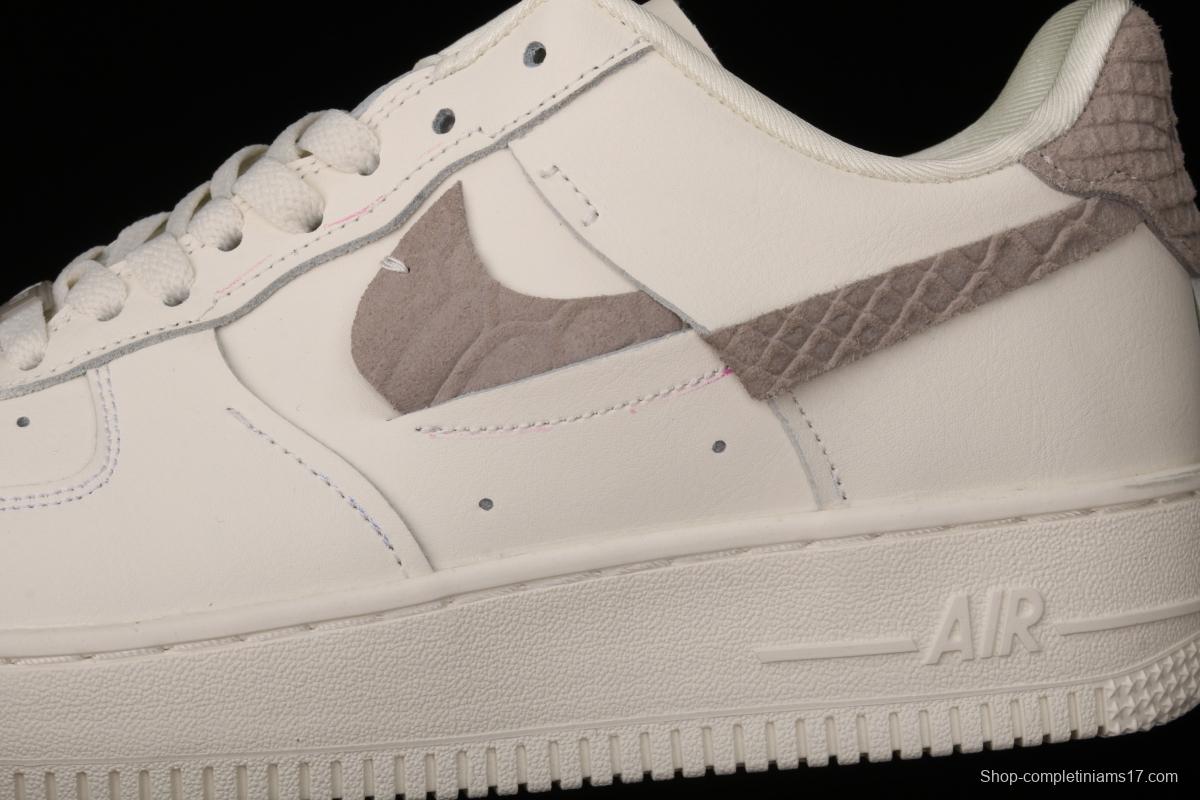 NIKE Air Force 1y07 Lx mandarin duck broken hook board shoes DH3869-001