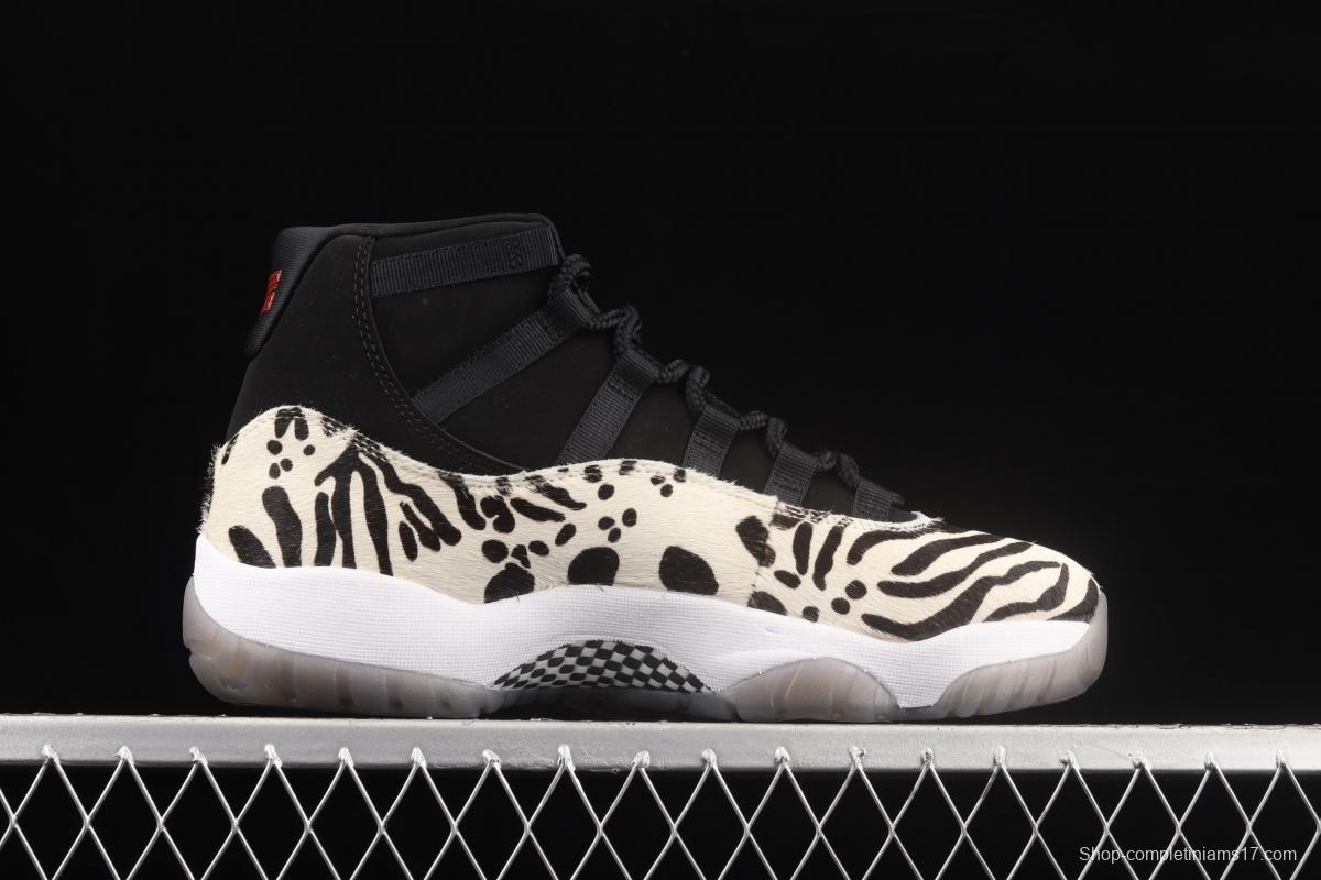 Air Jordan 11 Retro Animal instinct 11 leopard print true standard true carbon AR0715-010