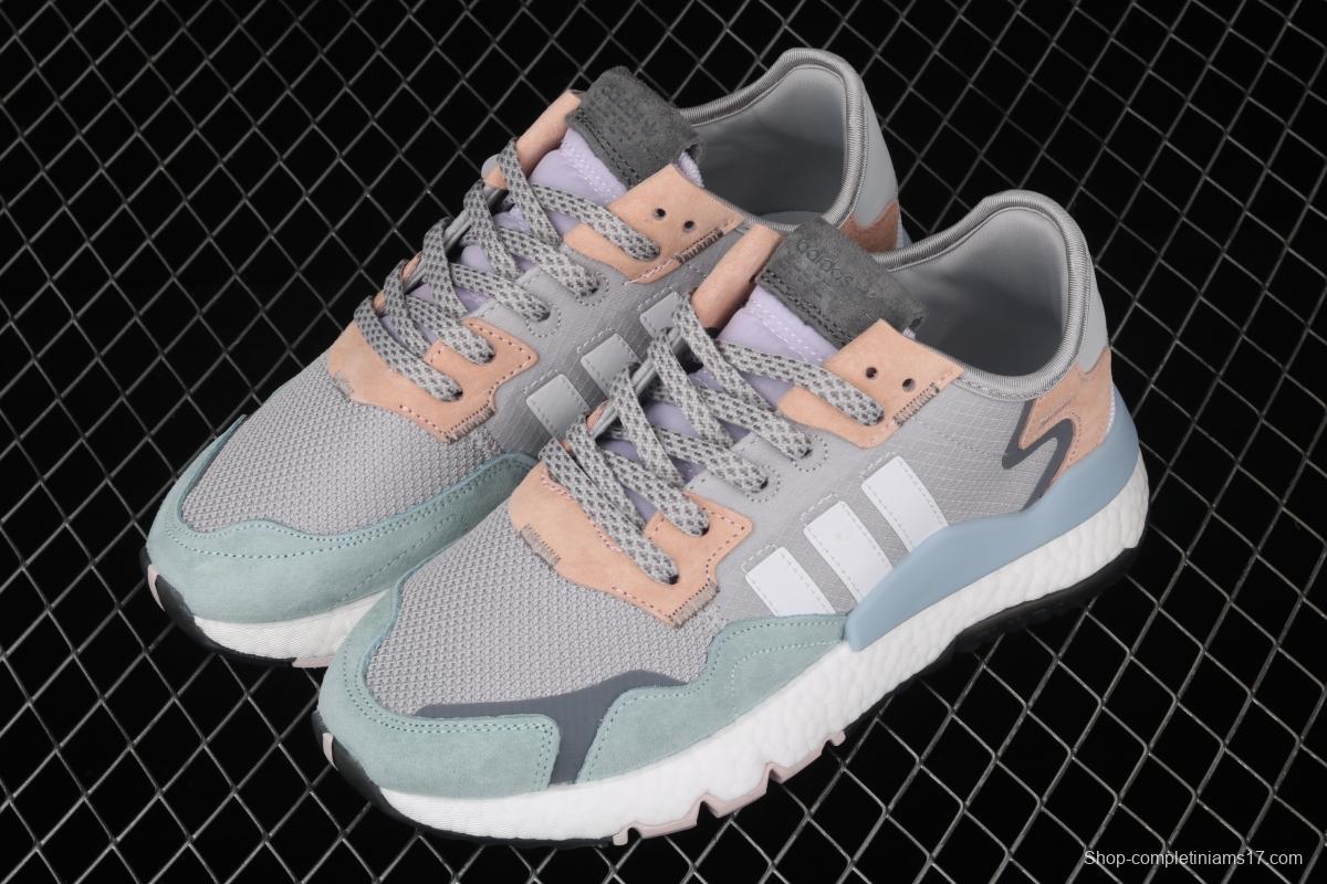 Adidas Nite Jogger 2019 Boost FV1328 3M reflective vintage running shoes