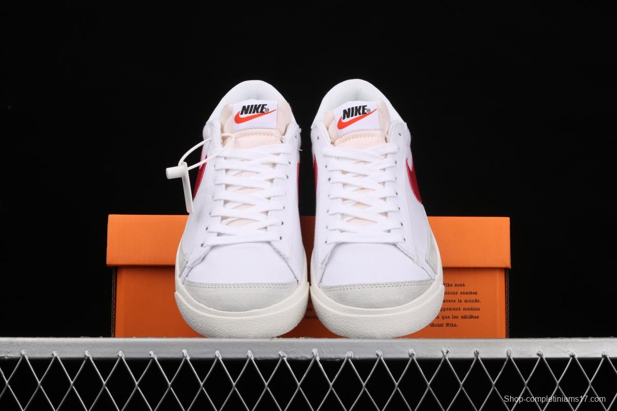 NIKE Blazer Mid'77 Vintage Trail Blazers canvas low-top casual board shoes DC4368-106