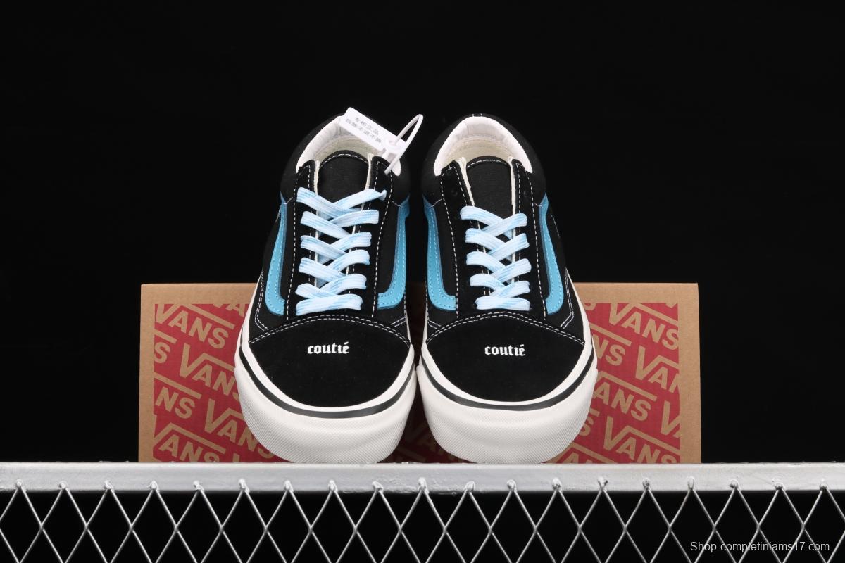 Vans couti é Old Skool 36 DX Old C Logo # 4 2021 blockbuster customized VN0A4BV76FX