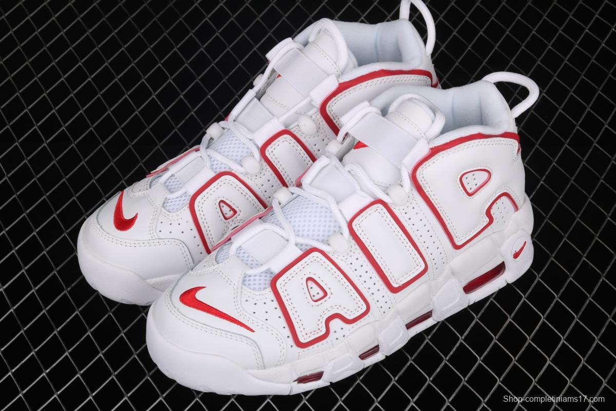 NIKE Air More Uptempo 96 QS Pippen original series classic high street leisure sports basketball shoes 921948-102