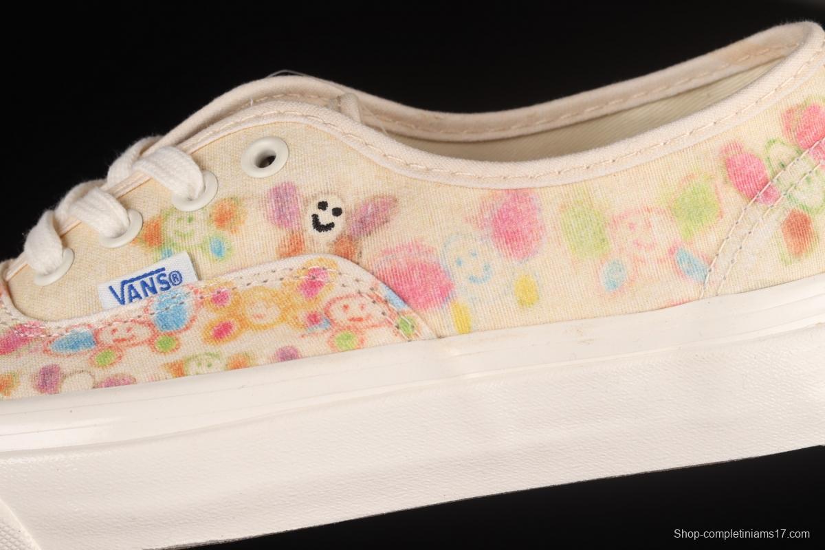 Sandy Liang x Vans Authentic 44 DX joint style young women's style fashion leisure board shoes VN000QERBLF