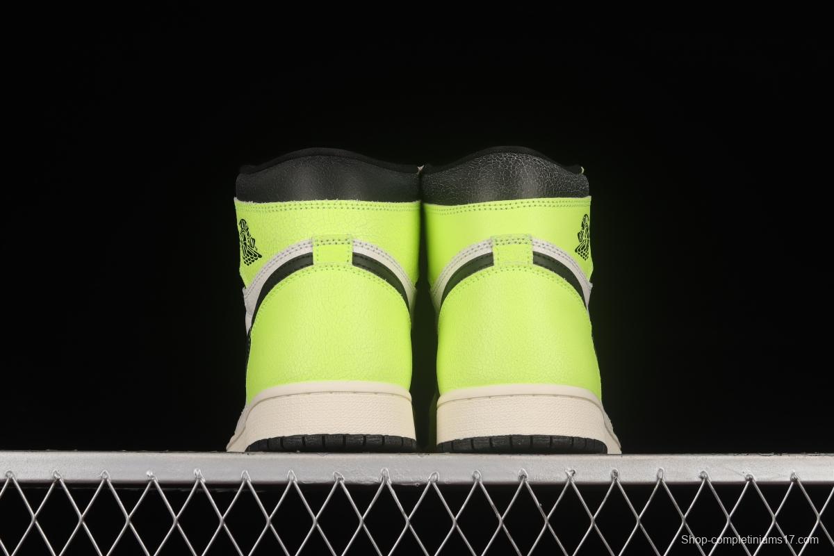 Air Jordan 1 High OG Volt Fluorescent Green 555088-702