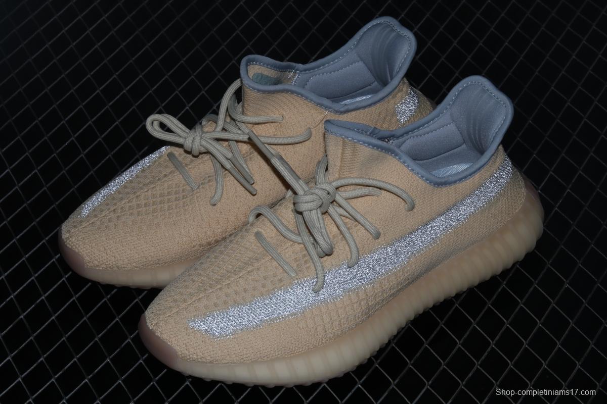 Adidas Yeezy Boost 350 V2 Linen FY5158 Darth Coconut 350 second generation flax full star BASF Boost original