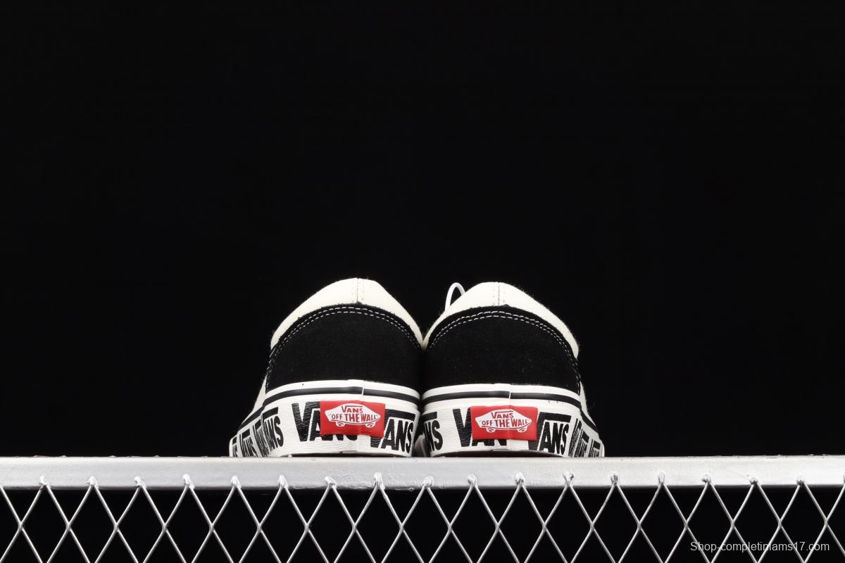 Vans Style 36 new half-crescent black and white side LOGO printed low-top casual board shoes VN0A3ZCJ9IG