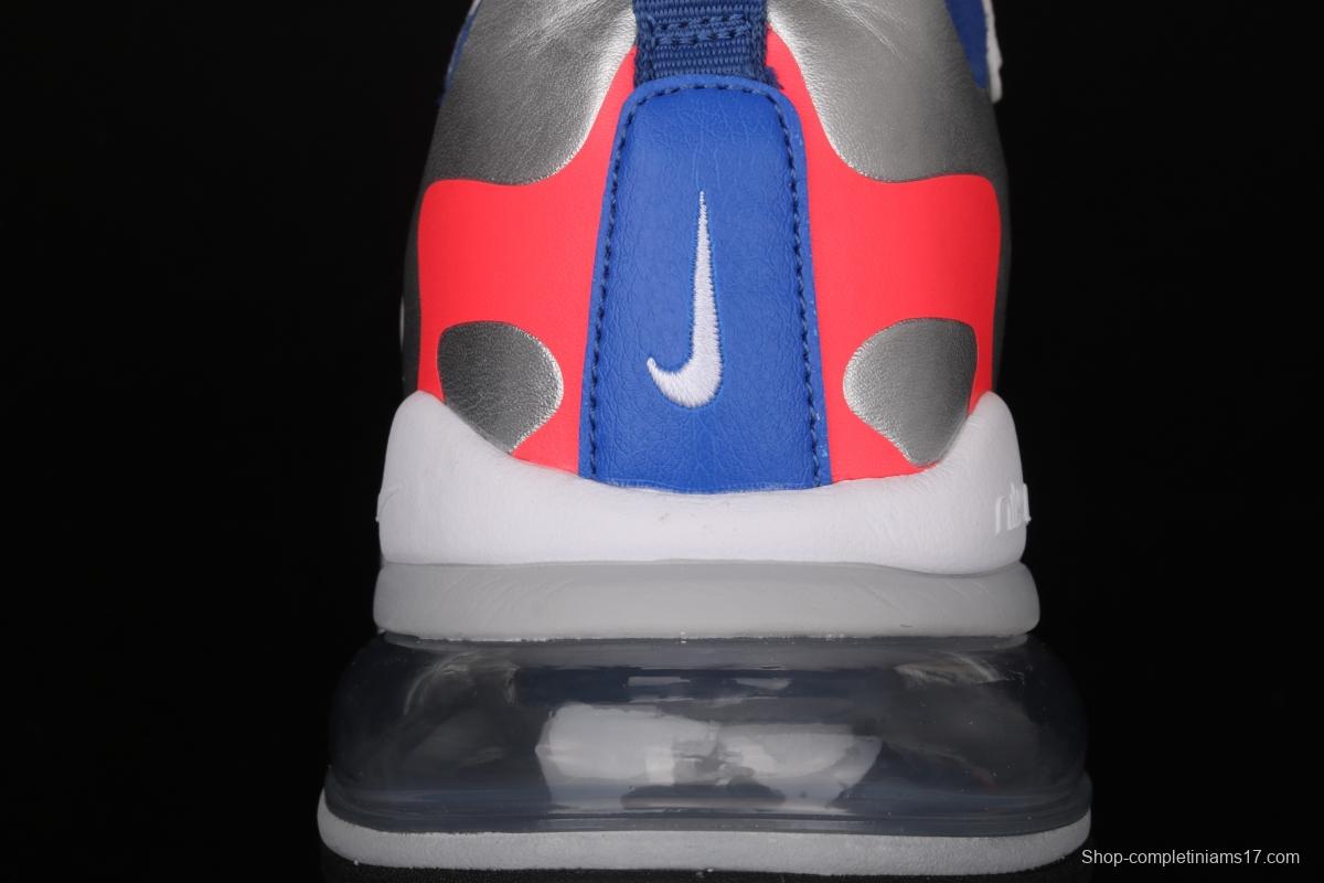 NIKE Air Max 270React new high-frequency mesh function half-palm air cushion cushioning running cloth shoes CW3094-100
