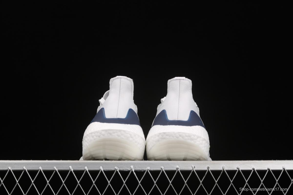 Adidas Ultra Boost 21 Consortium FY0371 Das new thick-soled popcorn running shoes