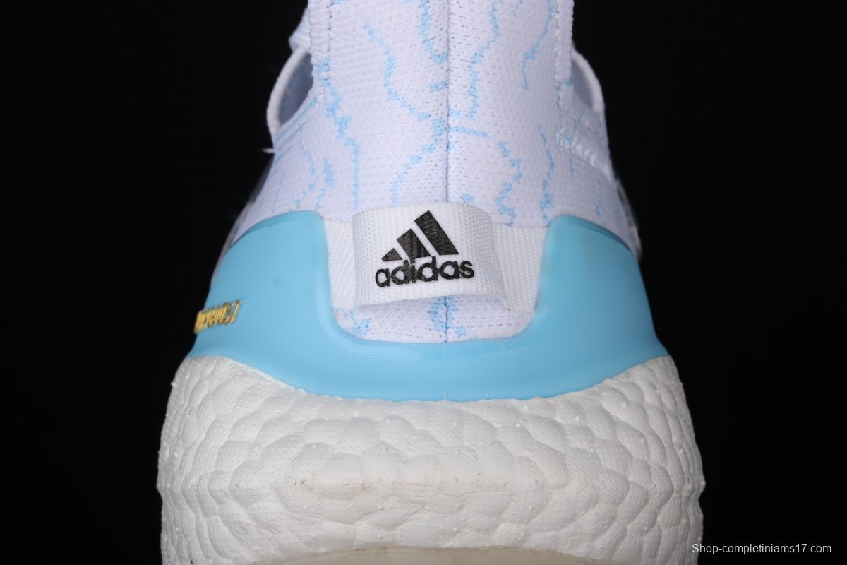 Adidas Ultra Boost 21 Consortium GZ7120 Das new 7.0 thick-soled popcorn running shoes