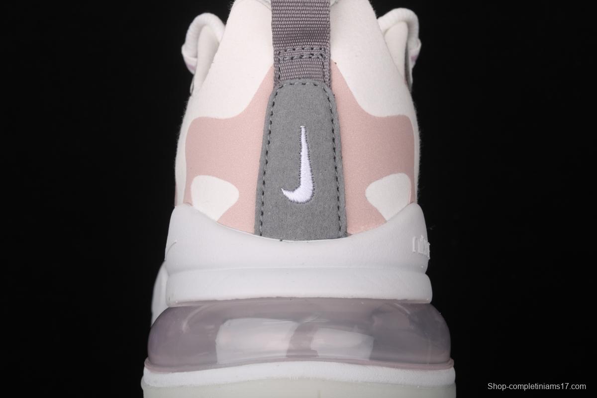 NIKE Air Max 270React new high-frequency mesh function half-palm air cushion running shoes CI3899-500