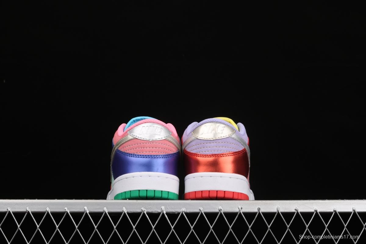 NIKE SB DUNK Low SE Candy Egg 2.0 candy mandarin duck dunk series low side leisure sports skateboard shoes DN0855-600