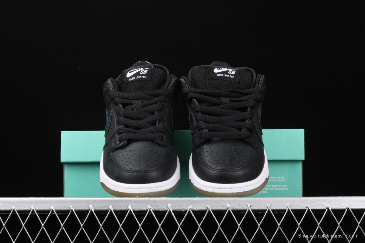NIKE DUNK Low Pro SB Motorcycle Helmet chameleon gradual hook crystal bottom casual board shoes 304292-091