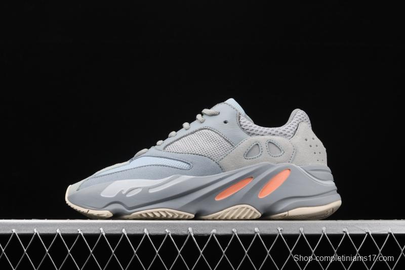 Adidas Yeezy Boost 700 Inertia EG7597 Kanye Coconut 700 Grey Orchid running shoes BASF Popcorn