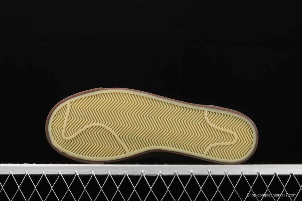 NIKE Blazer Mid'77 Motivation Limited Edition SB Gray Yellow Leisure Board shoes CW6016-100