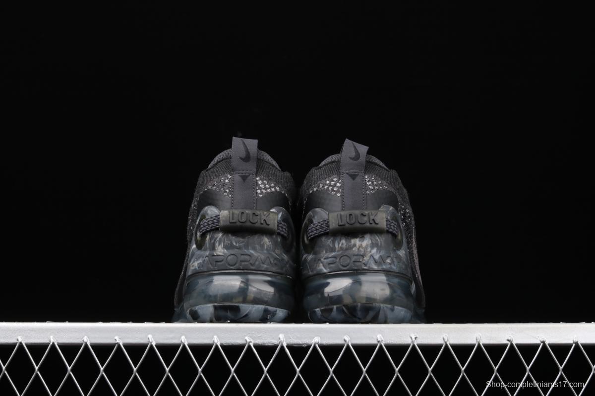 NIKE Air Vapormax 2020 Flyknit fly-woven fast tie full-palm air cushion jogging shoes CJ6740-002