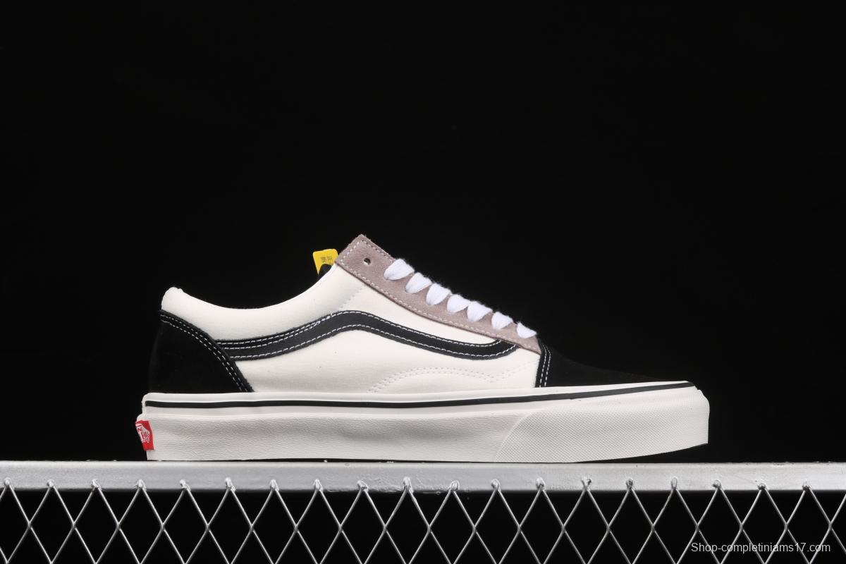 Vans Style 36 million black, white and gray color low-side vulcanized canvas casual shoes VN0A38G2XFI