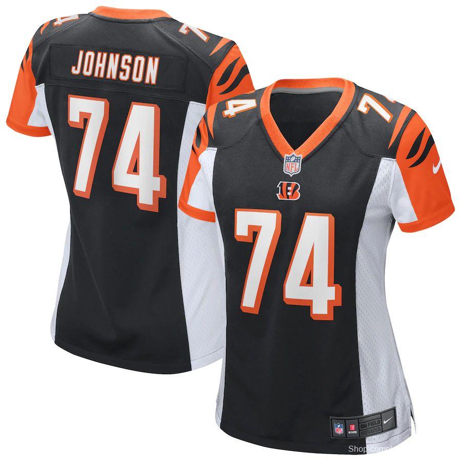 Women's Fred Johnson Black Player Limited Team Jersey