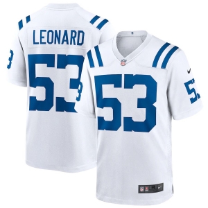 Men's Darius Leonard White Player Limited Team Jersey