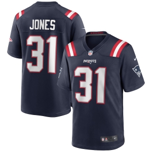 Men's Jonathan Jones Navy Player Limited Team Jersey