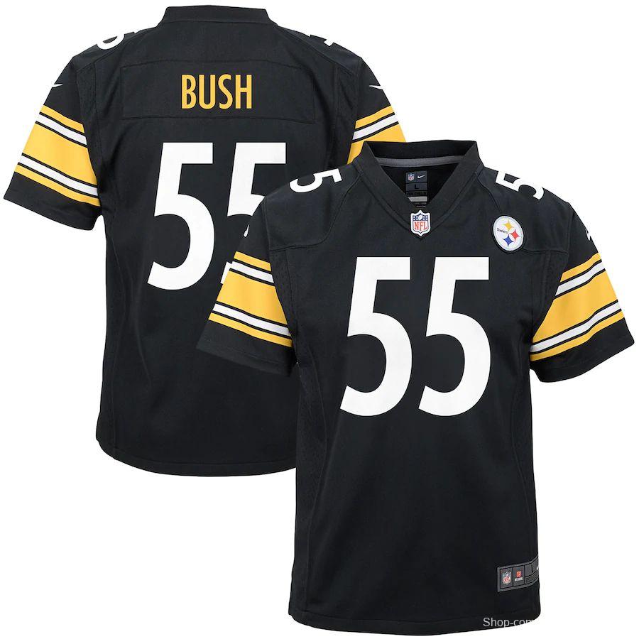 Youth Devin Bush Black Player Limited Team Jersey