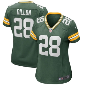 Women's AJ Dillon Green Player Limited Team Jersey