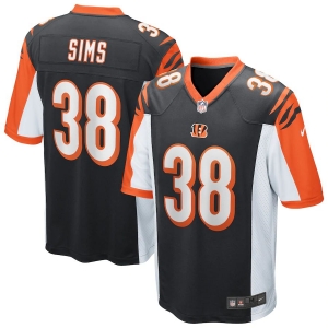 Men's LeShaun Sims Black Player Limited Team Jersey