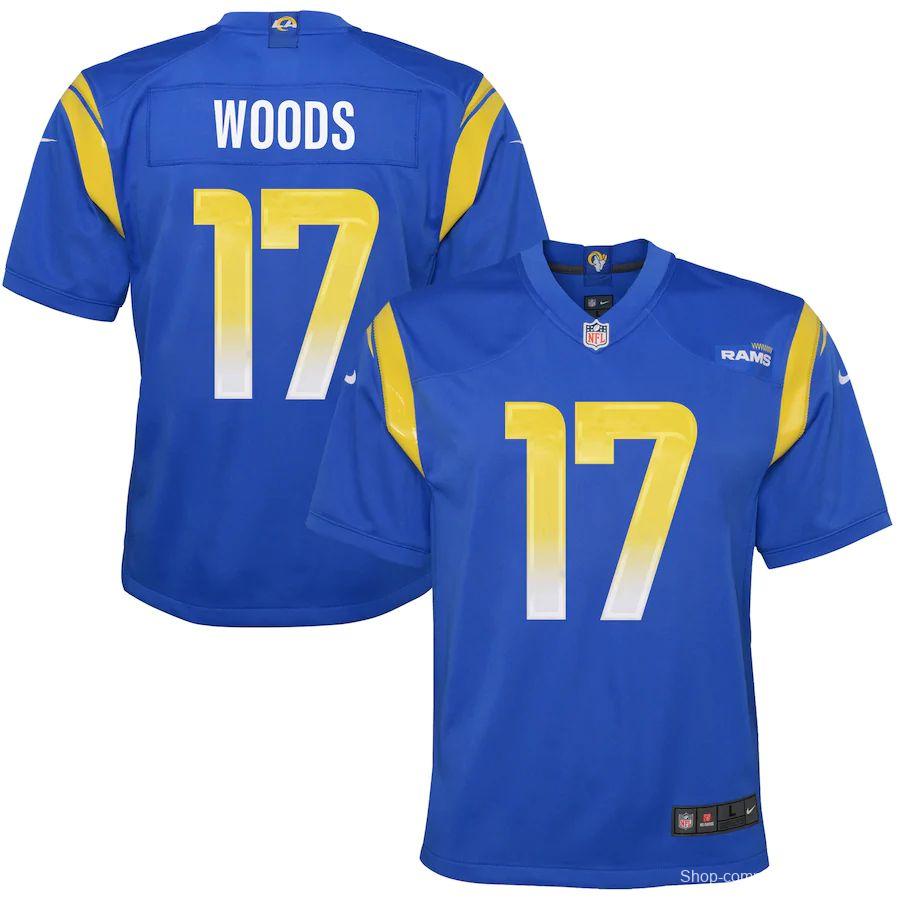 Youth Robert Woods Royal Player Limited Team Jersey