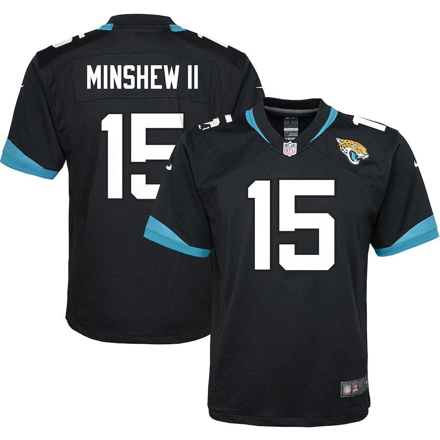 Youth Gardner Minshew II Black Player Limited Team Jersey