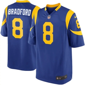 Youth St. Louis Rams Sam Bradford Royal Blue Alternate Player Limited Team Jersey