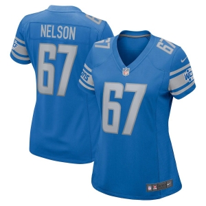 Women's Matt Nelson Blue Player Limited Team Jersey