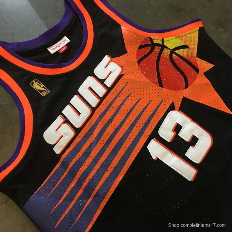 Men's Steve Nash Black Retro Classic Team Jersey