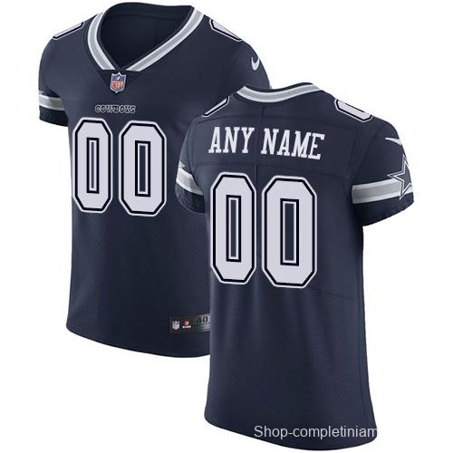 Men's Navy Customized Elite Team Jersey