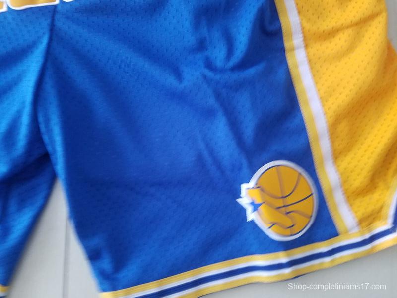 Golden State 1995-96 Throwback Classics Basketball Team Shorts