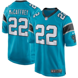 Men's Christian McCaffrey Blue Player Limited Team Jersey