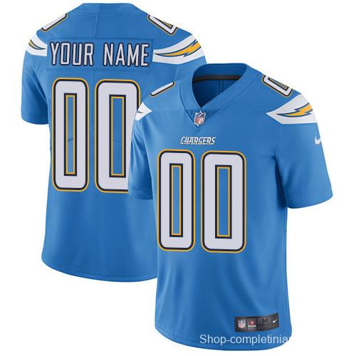 Youth Light Blue Custom Game Team Jersey