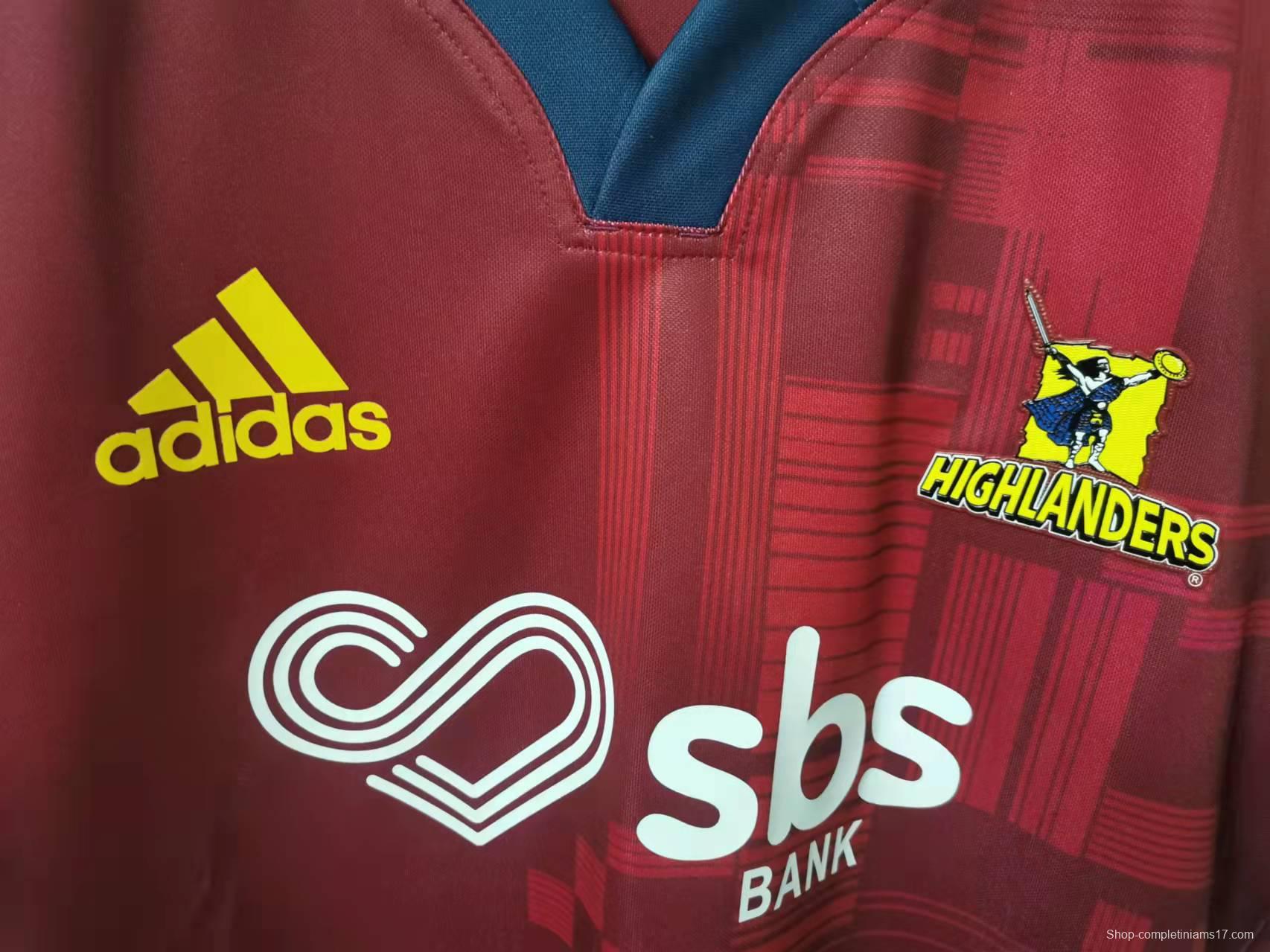 Highlanders 2022 Men's Super Away Rugby Jersey